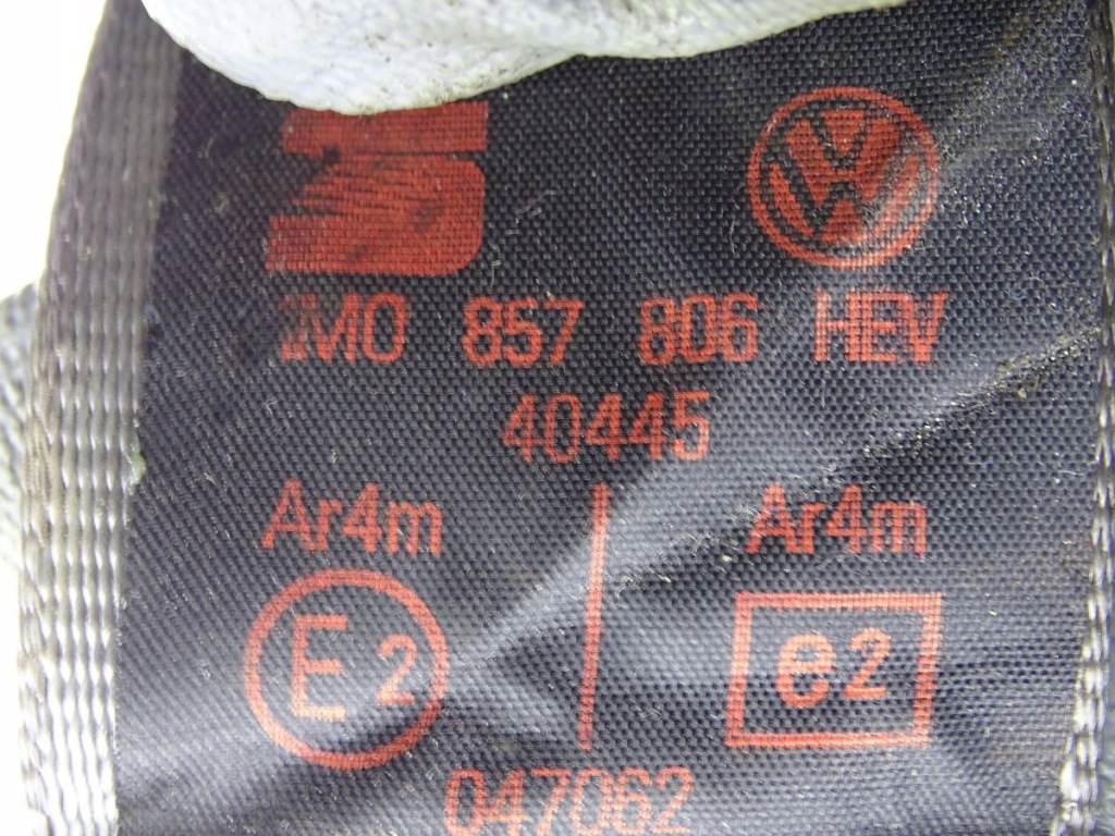 фото №4, Seat toledo ii 98-05 pas безопасности правый задняя