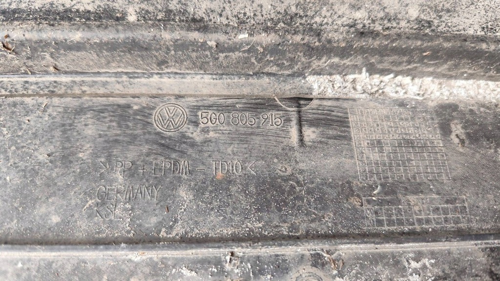 фото №8, Vw golf vii 5g0 бампер перед 5g0807221 оригинал