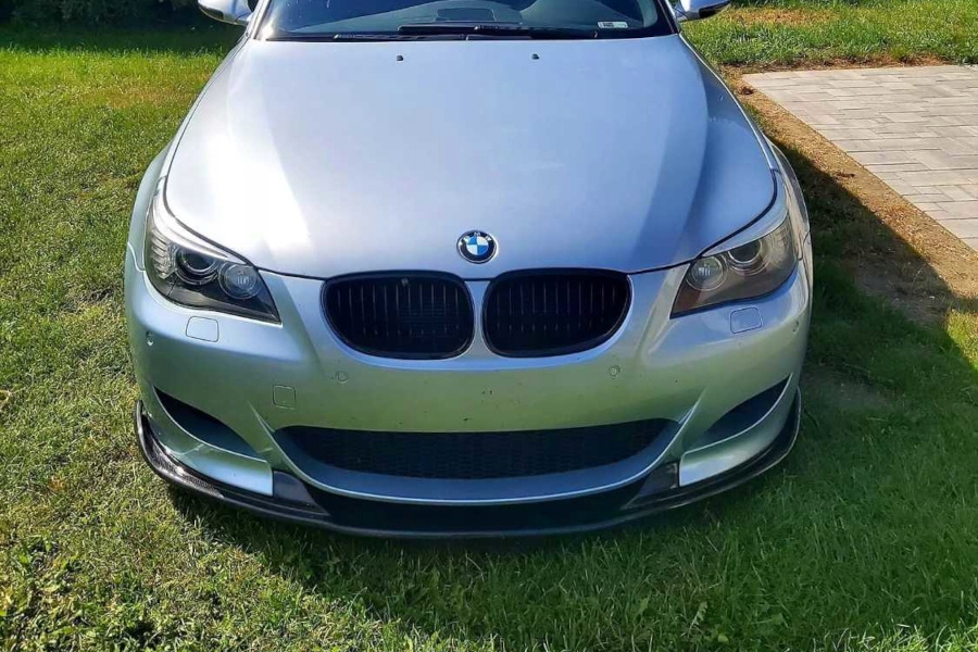 фото №10, Накладка бампера перед do bmw 5 m5 e60 e61 sedan kombi 2003-2010 sobmart