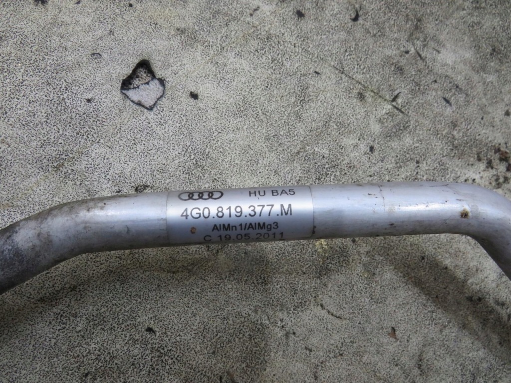 фото №3, Шланг трубка wody audi a7 3.0 tsi 4g0819377m