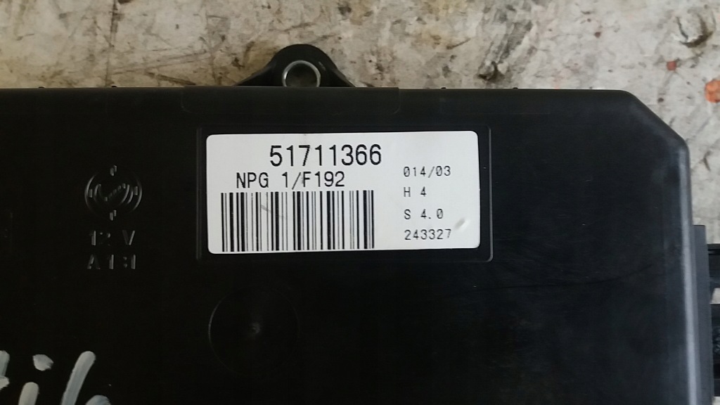 фото №4, Fiat stilo модуль блок керування двері 51711366
