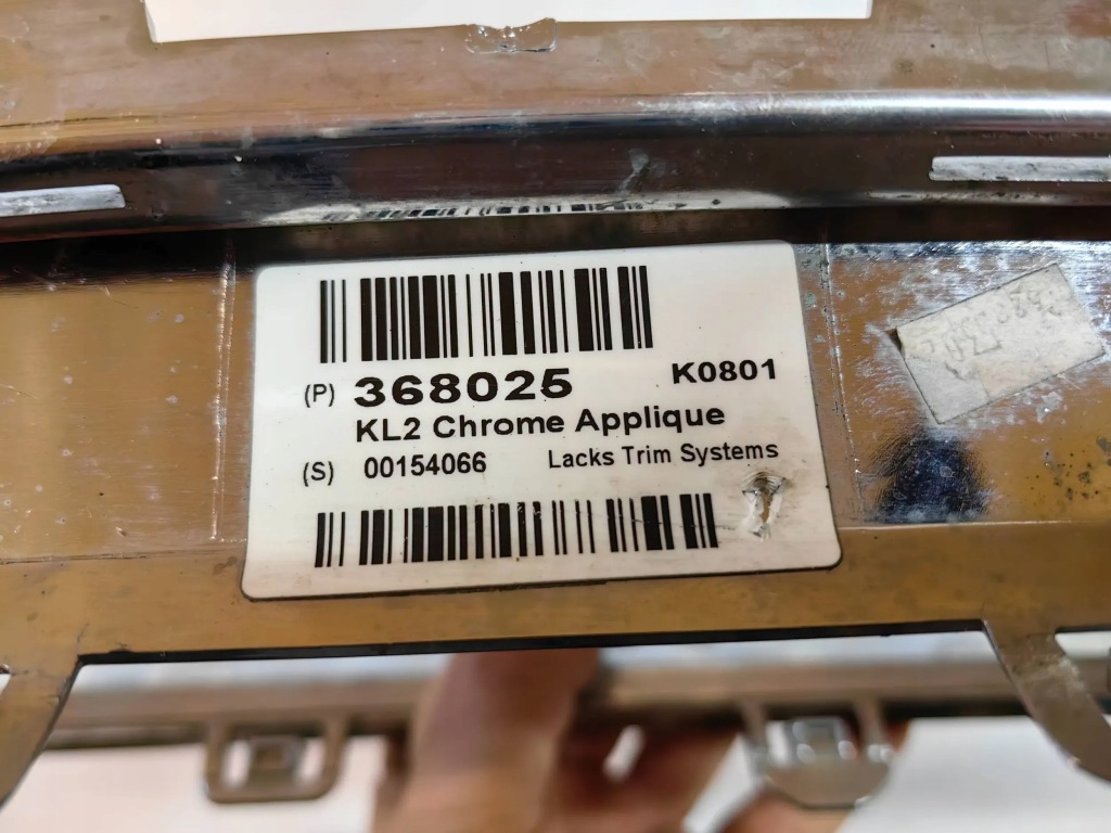 фото №10, Jeep cherokee kl - хром бампера перед polecam