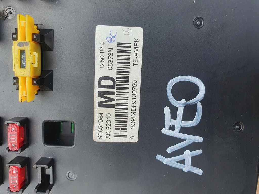 фото №7, Колонка рулевая ключ замок зажигания chevrolet aveo lt 1.4 b 07r bez зазор