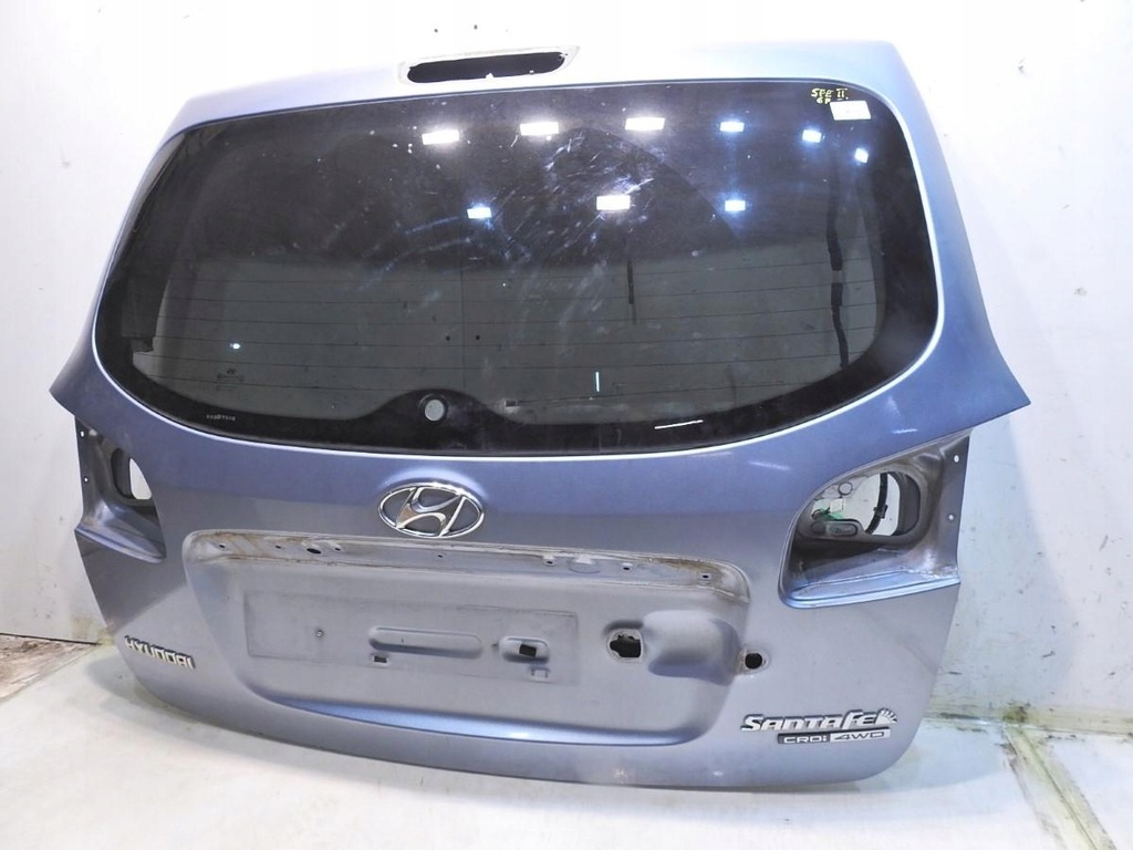 фото №9, Кришка багажника задня скло 6f hyundai santa fe ii