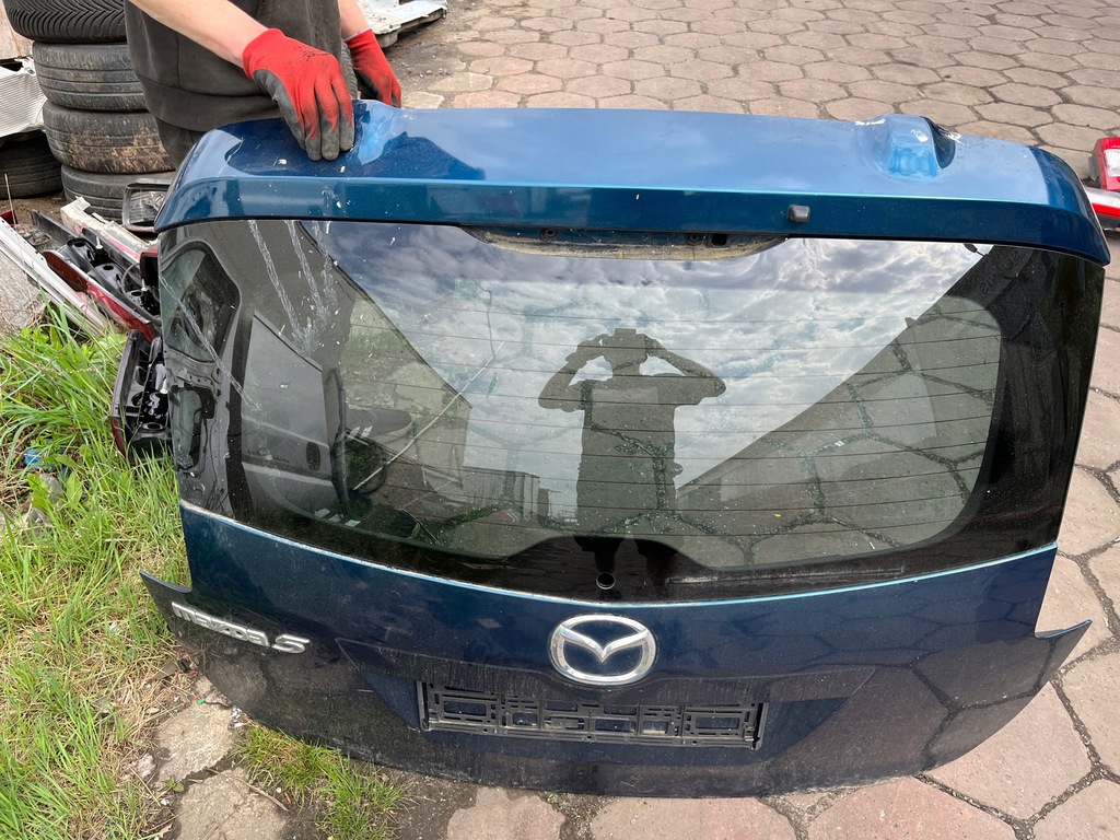 фото №1, Кришка багажника mazda 5 2005-2010 rok задня скло