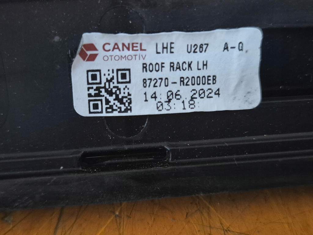 фото №10, Kia sportage v 21- рейлінг даховий лівий молдинг 87270-r2000