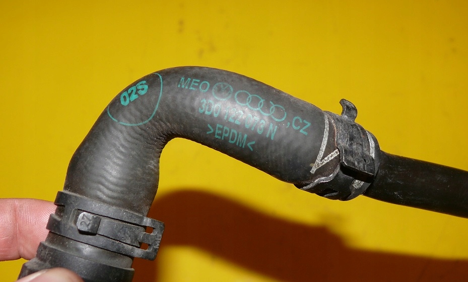 фото №3, Wąż шланг трубка магистраль wody vw phaeton 3.2