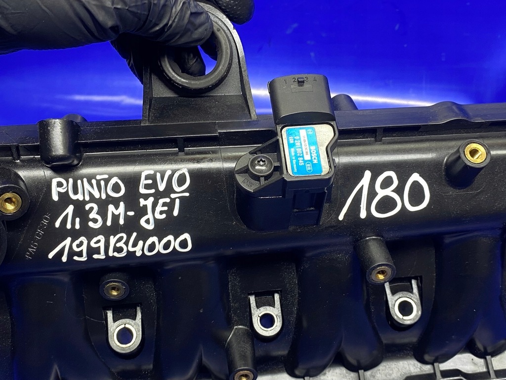 фото №11, Колектор всмоктуючий punto evo doblo ii opel 1.3m-jet 199b4000 55230898