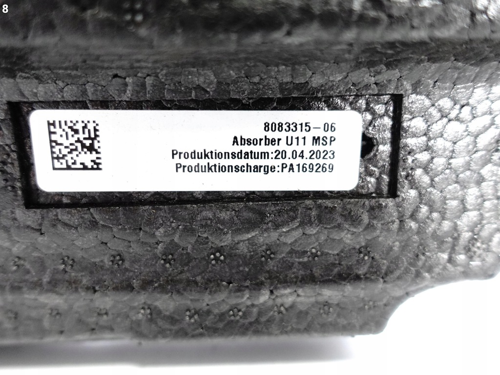 фото №9, Bmw x1 u11 m-pakiet msp 22- абсорбер w бампер + датчик захисту пішоходів