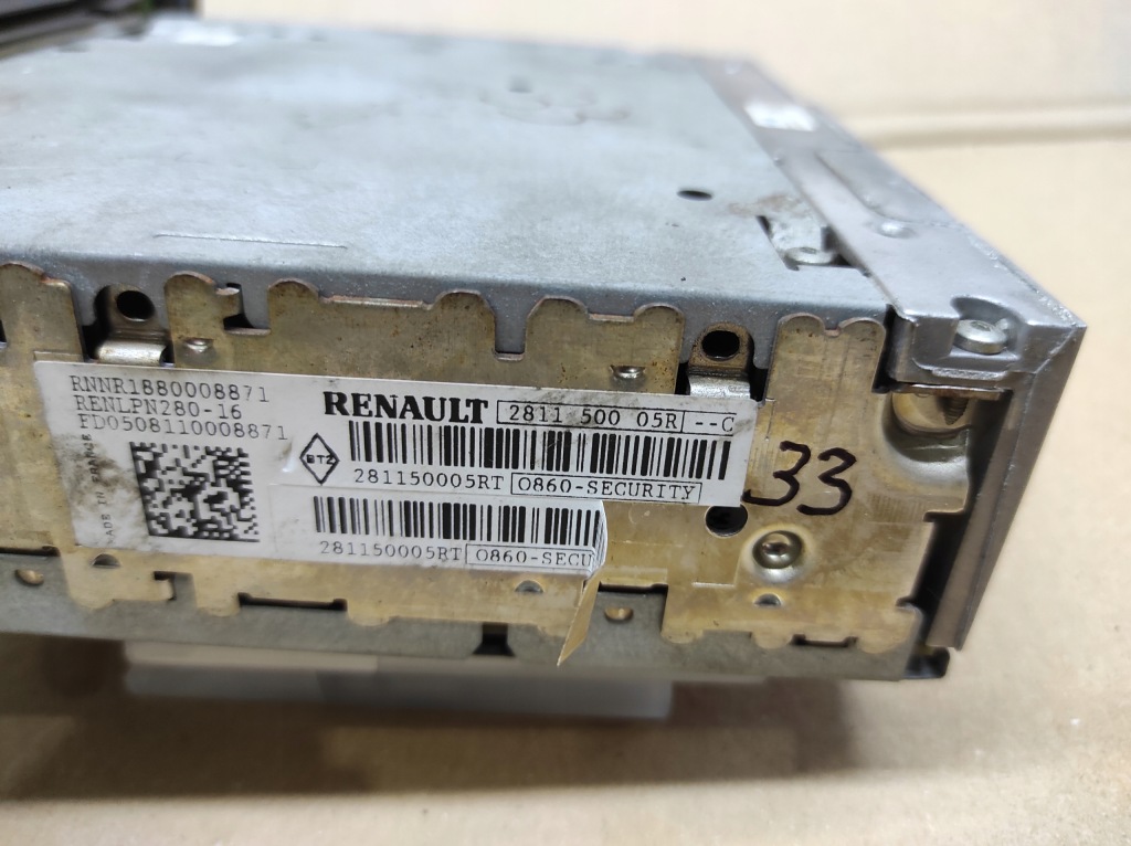 фото №7, Радіо cd заводський cabasse renault laguna iii 281150005r