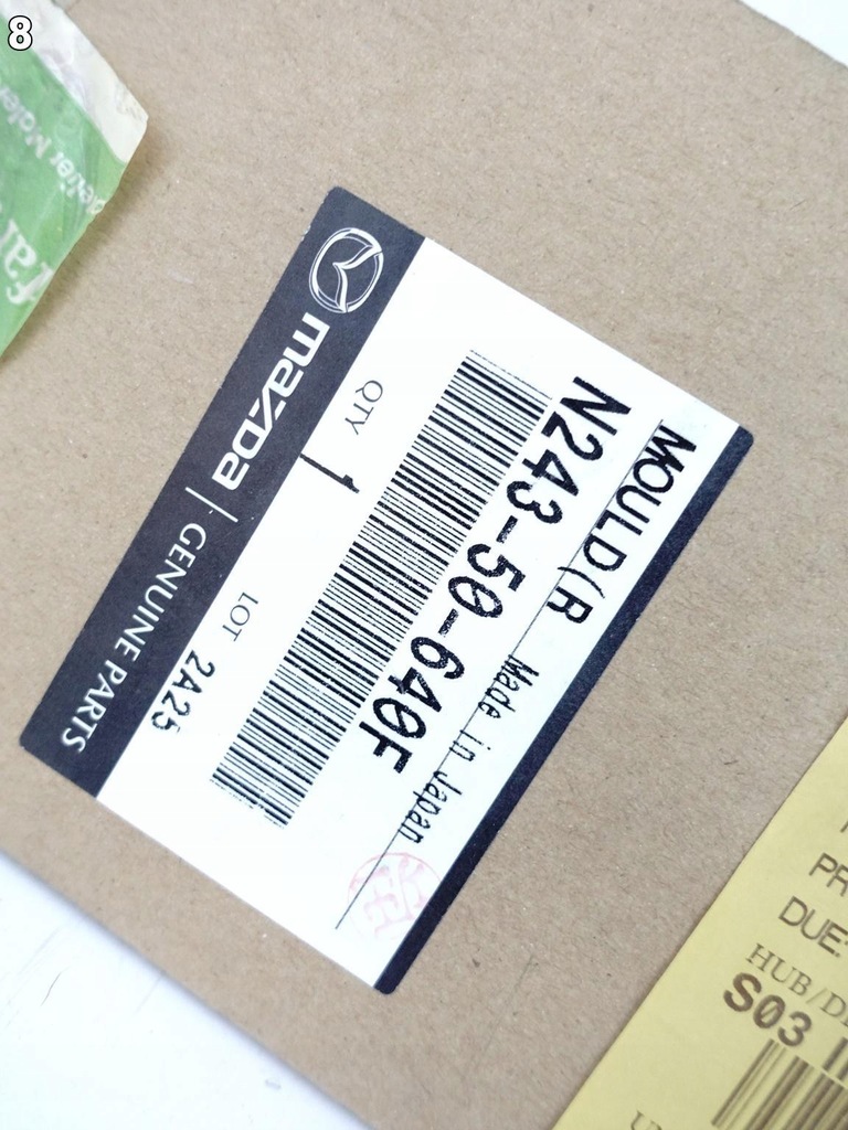 фото №9, Mazda mx-5 iv 4 16- молдинг ущільнювач скло двері права перед