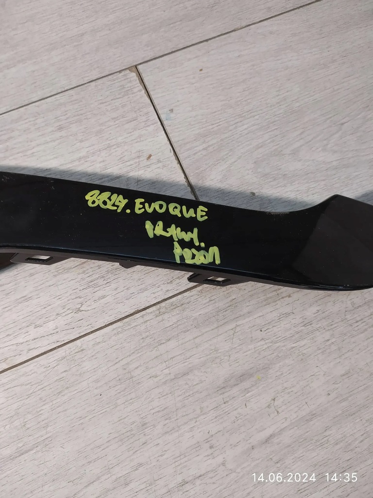 фото №7, 8827. evoque молдинг бампер правый перед k8d2-17e784-ab