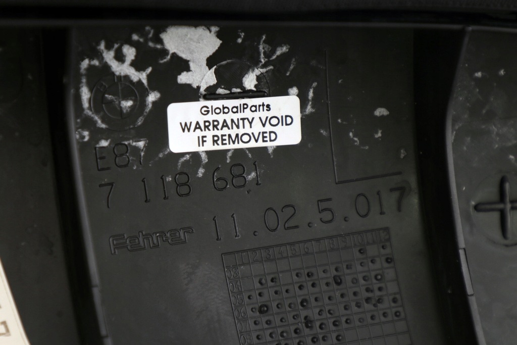 фото №9, Bmw e87 обшивка сиденье левый материал