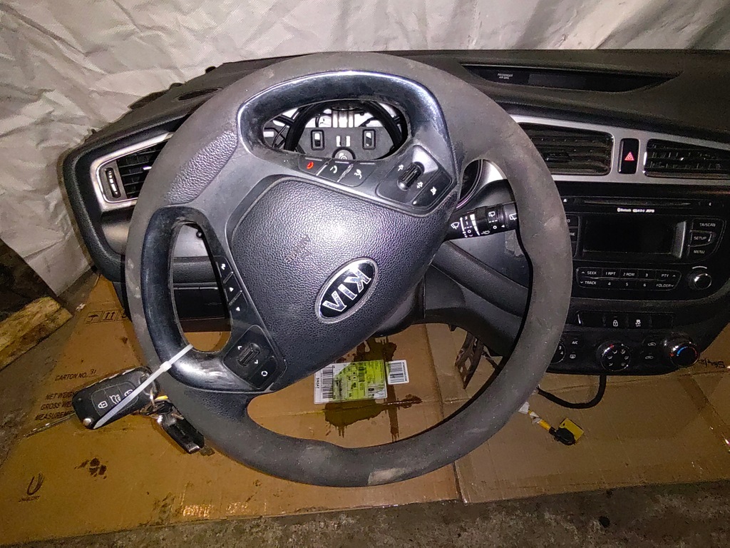 фото №8, Панель приладів консоль панель приладів обігрівач kia ceed ii 12-18