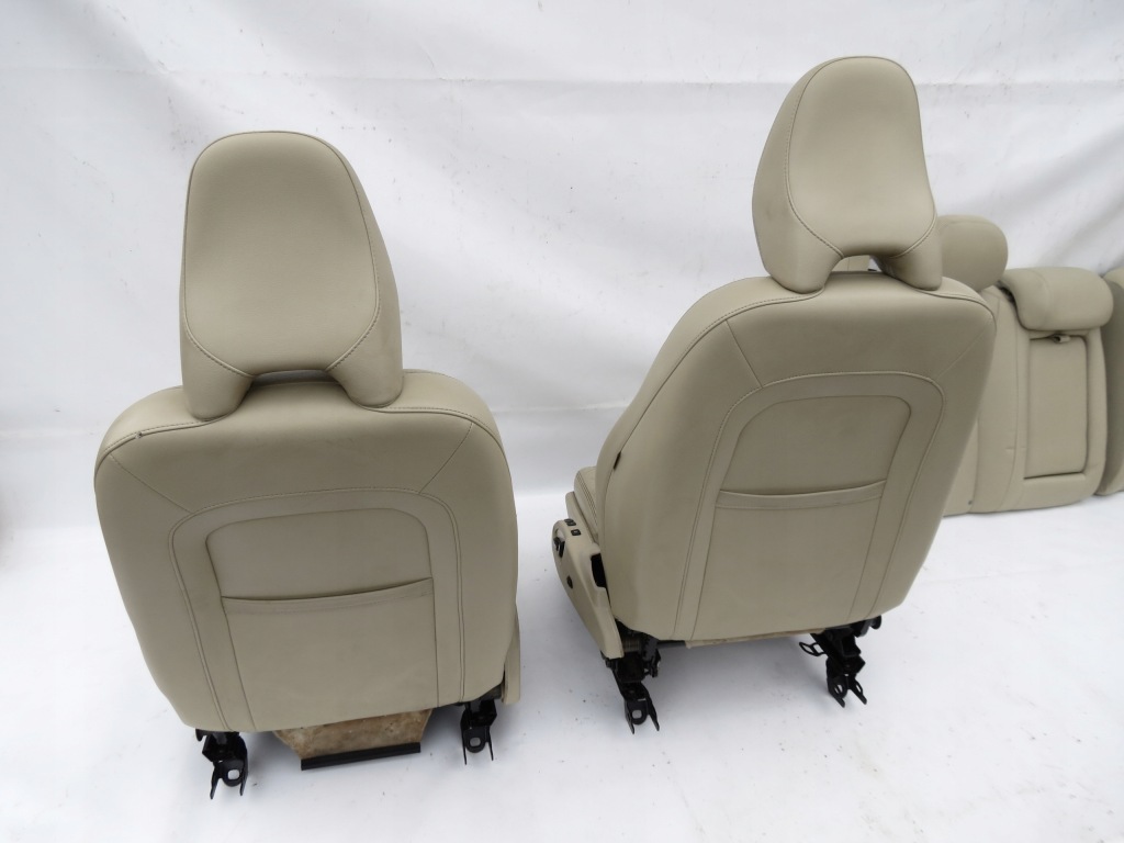 фото №14, Сидіння лівий правий спинка сидіння europa volvo s60 ii 10-17 v60 світла шкіра