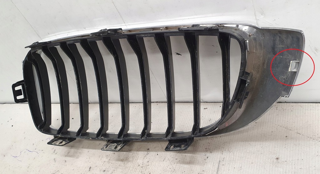 фото №9, Решётка радиатора решётка радиатора решётка радиатора правая bmw 4 f32 оригинал хром