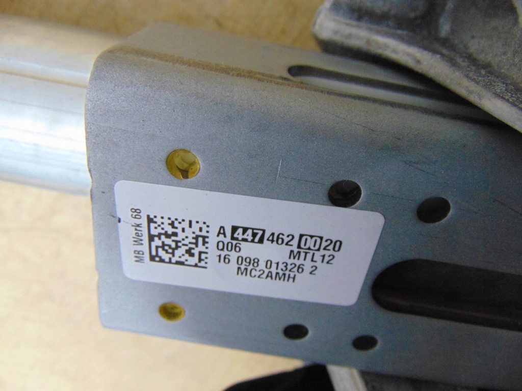 фото №11, Колонка рулевая mercedes w447 a4474620020