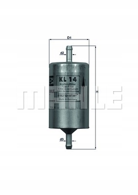 Kl14 knecht фильтр топлива alfa romeo citroen fiat Цена