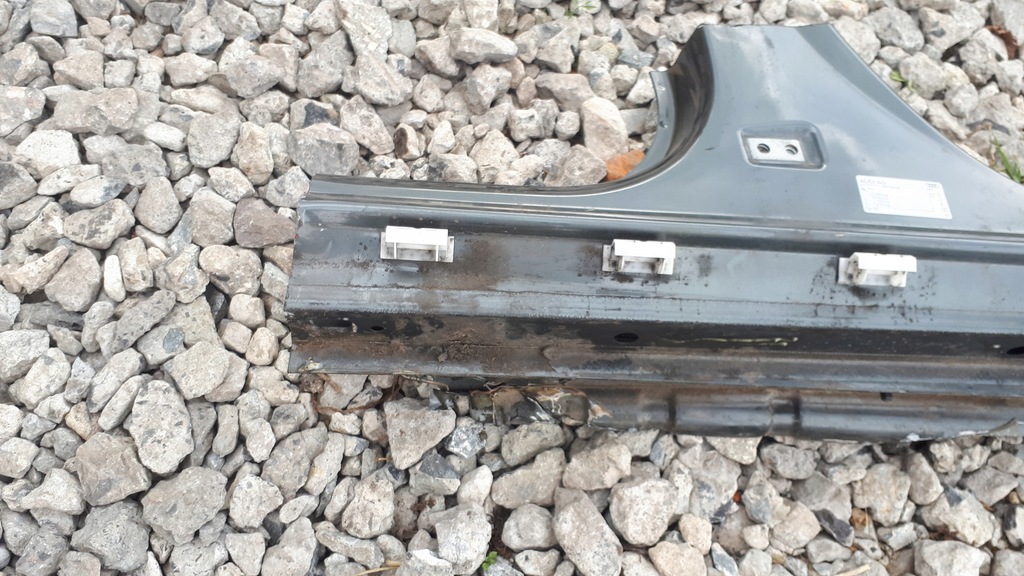 фото №13, A6 c7 4g поріг обшивка поріг блок двигуна правий права