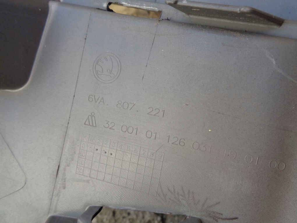 фото №8, Skoda fabia iv 4 6va 21- бампер передний