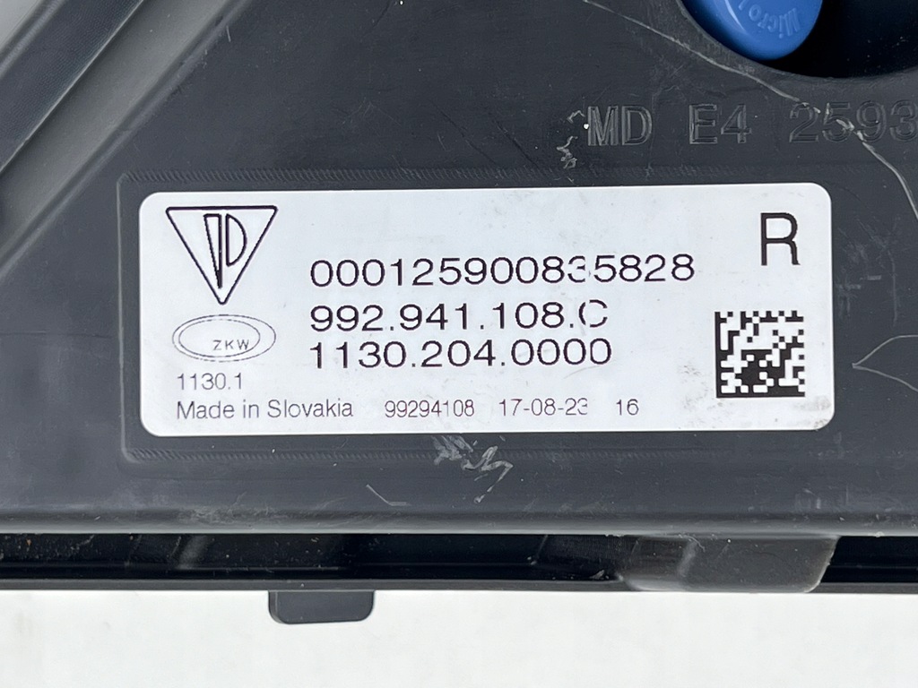 фото №11, Porsche 911 992 carrera 2018-23 поворотник drl