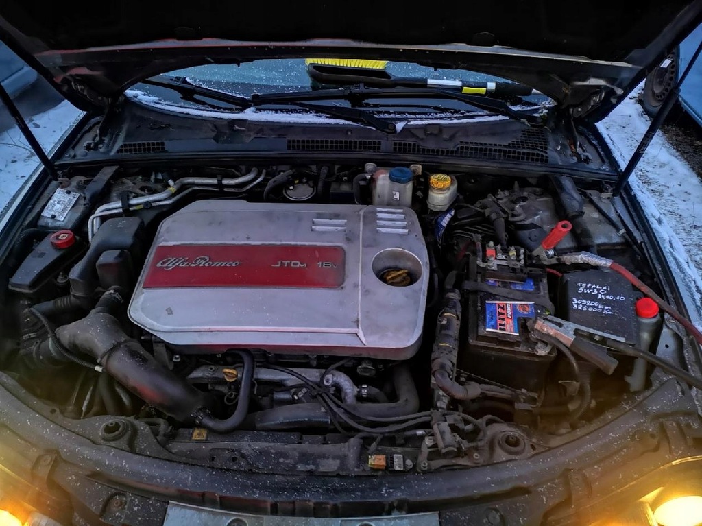 фото №6, Alfa-romeo 159 двигун кришка обігрівача 2007 1.9l eab901