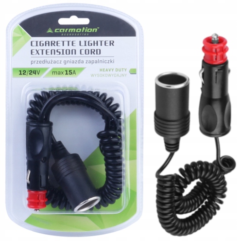 фото №9, Przedłużacz роз'єм прикурювача 3m din euro