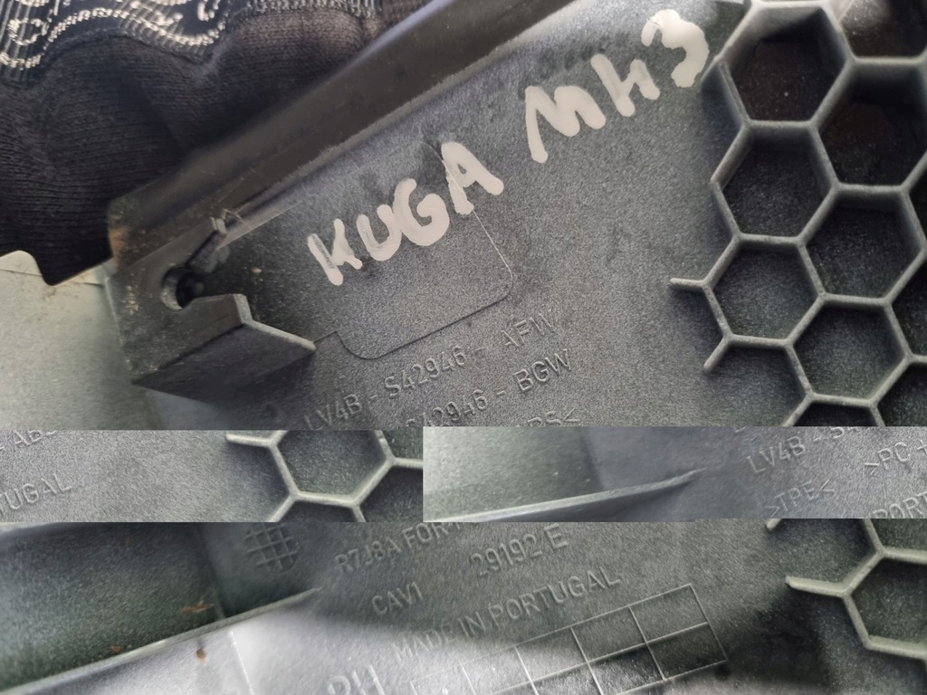 фото №6, Ford kuga mk3 2021 r защита петля крышки багажника