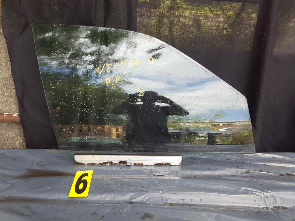 фото №1, Стекло боковая правая передняя правый перед opel vectra a