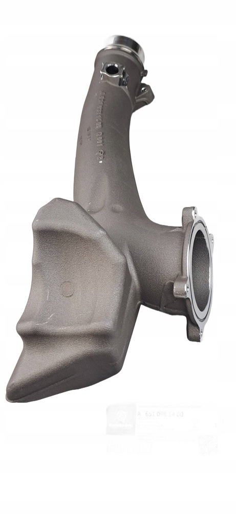 фото №1, Om651 труба turbo интеркулер mercedes 2,2cdi sprinter a6510981400 оригинал