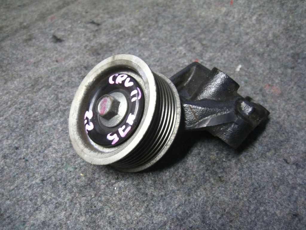 фото №1, Honda crv cr-v 02-06 ролик натяжитель кронштейн 2,2 n22a2