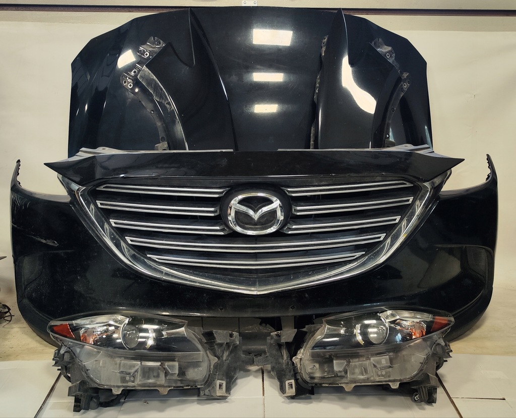 фото №1, Бампер капот pas перед лампы mazda cx-9 ii 2016-