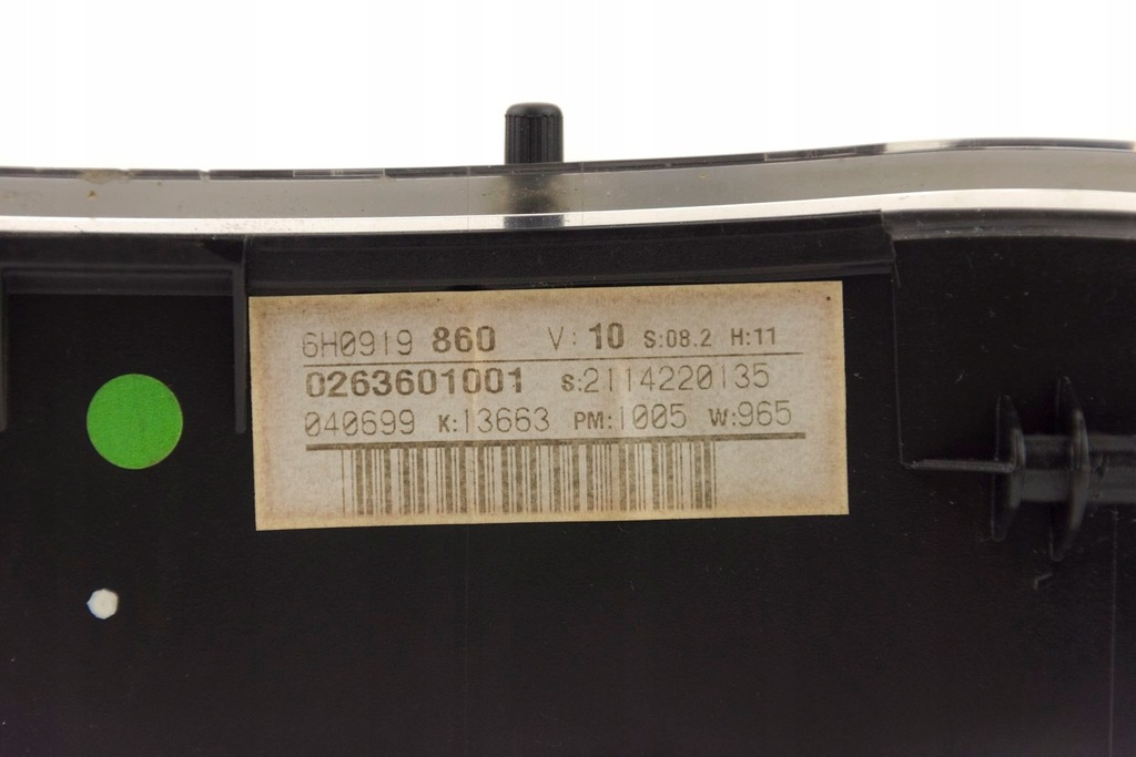 фото №6, Seat arosa 1.0 лічильник прилади 6h0919860