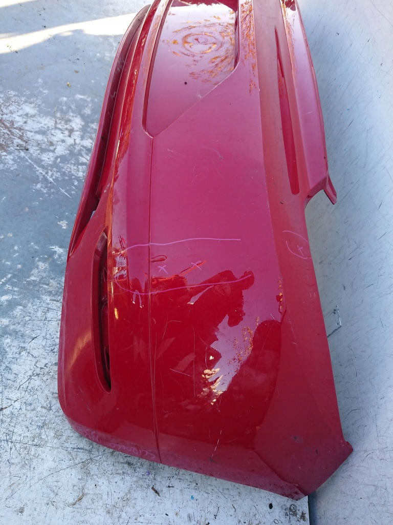 фото №8, Vw scirocco 1k8 бампер задній задня