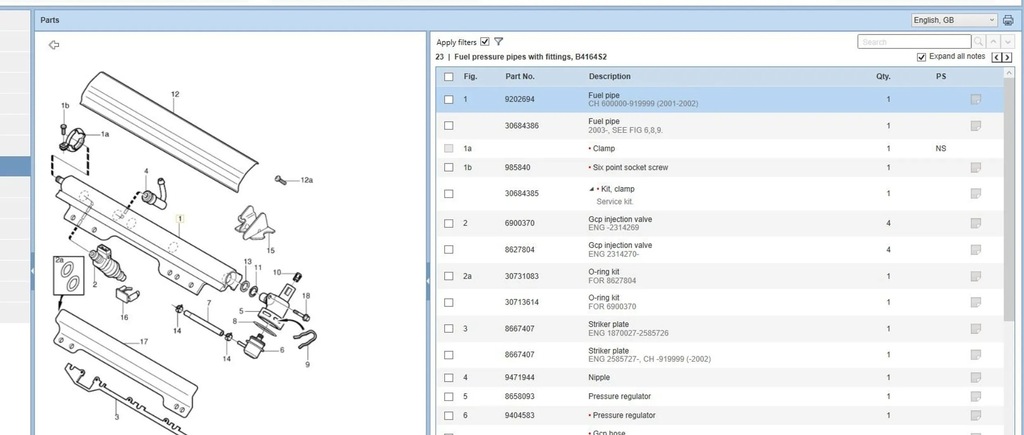 фото №9, Volvo s40, v40 2002 дроти пального