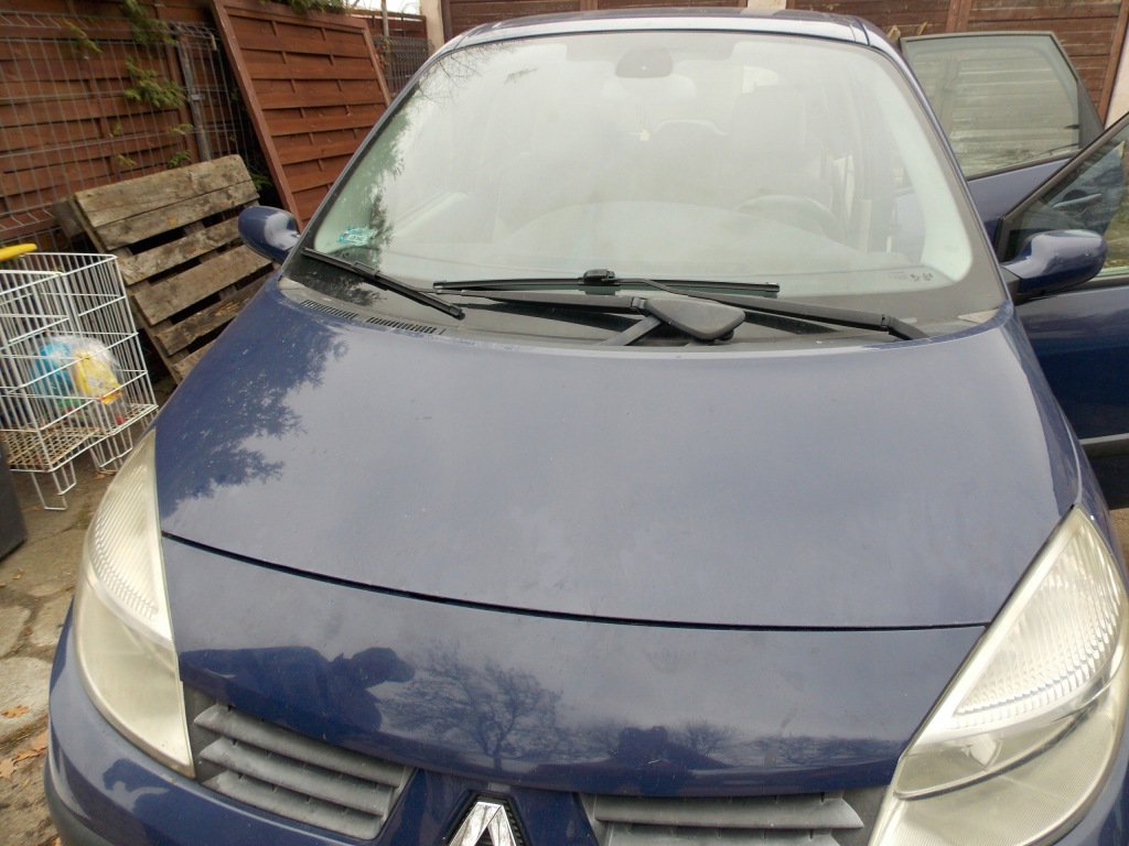 Купить Капот крышка передняя renault scenic 03-09 без ржавчина kod lak. ov460