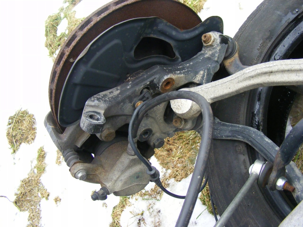 фото №8, Mercedes w203 c220 ступиця передня поворотний кулак ліва