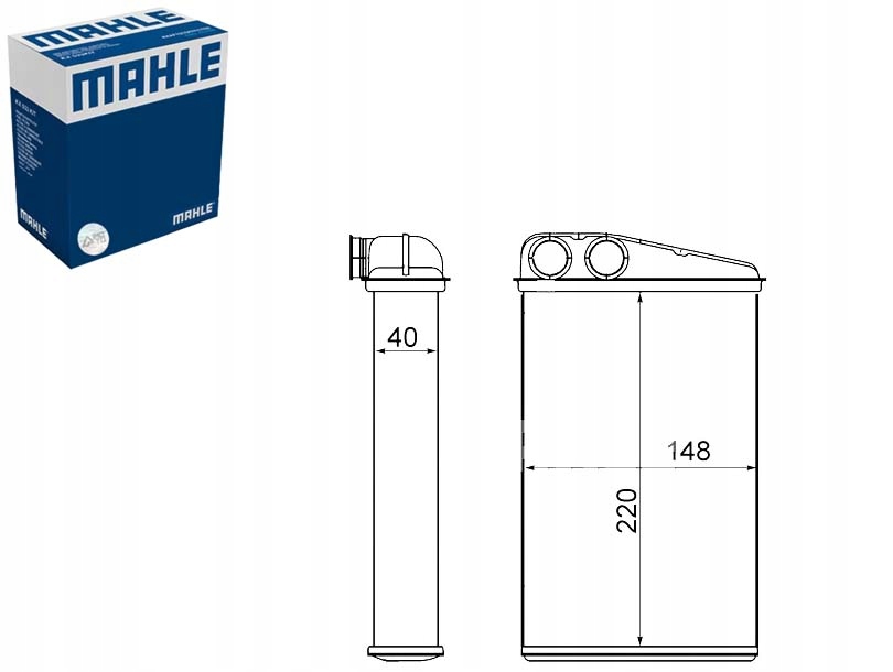 фото №1, Обігрівач renault grand scenic ii megane ii scenic ii 1.4-2.0d