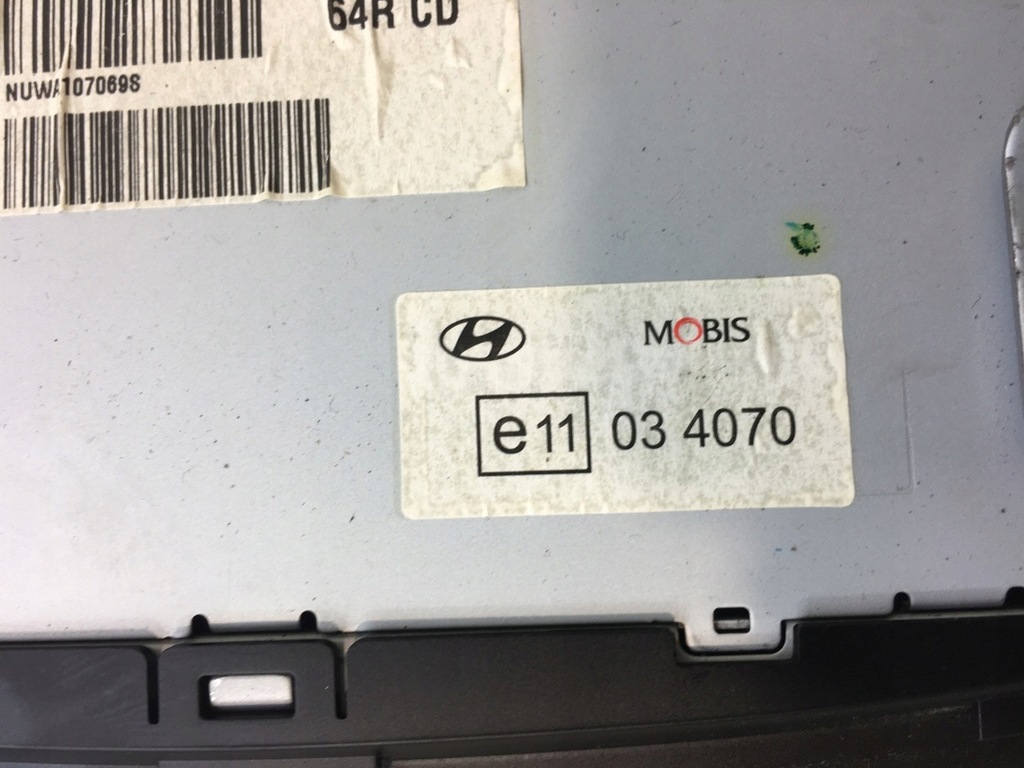 фото №5, Радио cd hyundai i30 i 96160-2l200