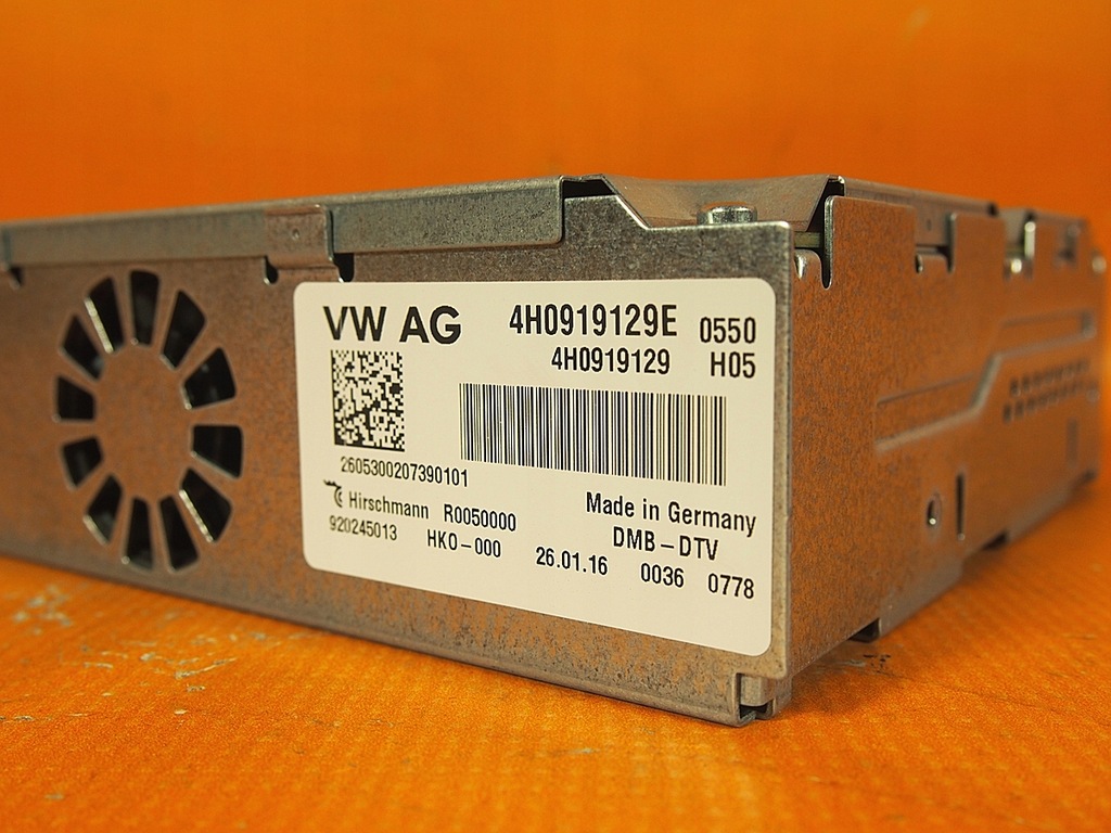 фото №8, Audi a5 8t блок керування тюнер tv 4h0919129e 14km