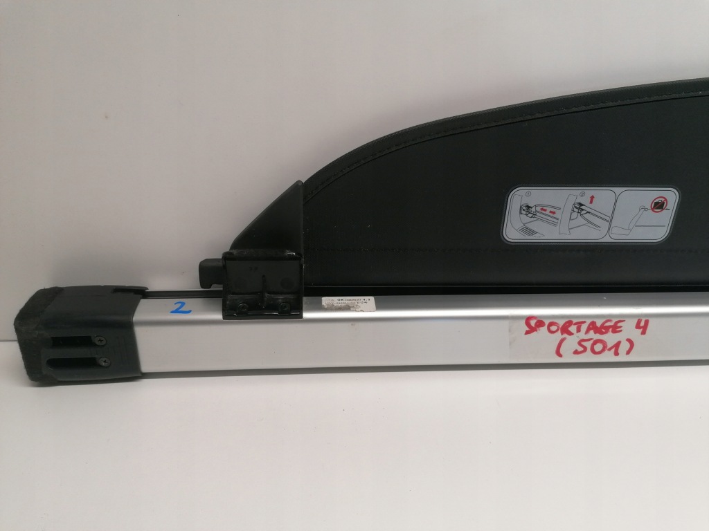 фото №7, Kia sportage iv 4 шторка багажника оригинал 15-21