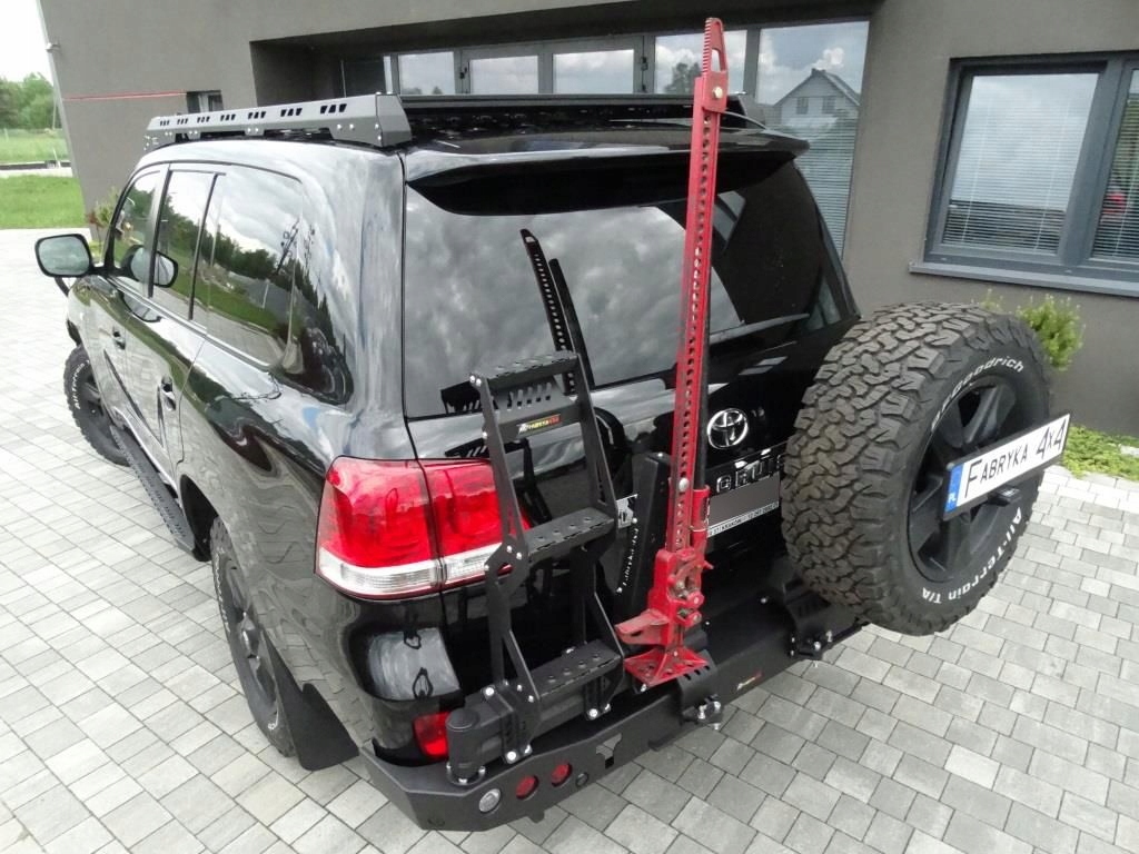 фото №8, Бампер задня задній toyota land cruiser 200 сталевий