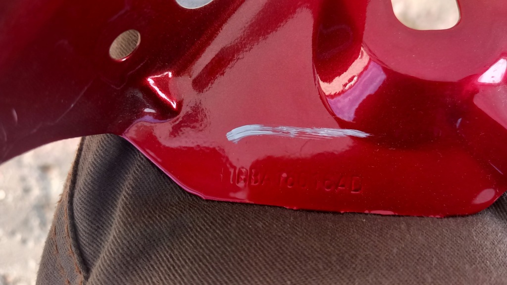 фото №11, Ford оригинальный номер h1bba16016ad крыло