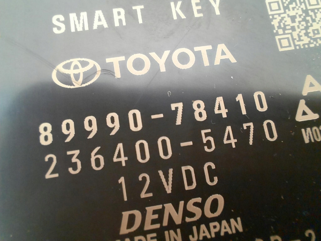 фото №6, Lexus nx 2 ii 21- модуль керування ключ b9990-78410