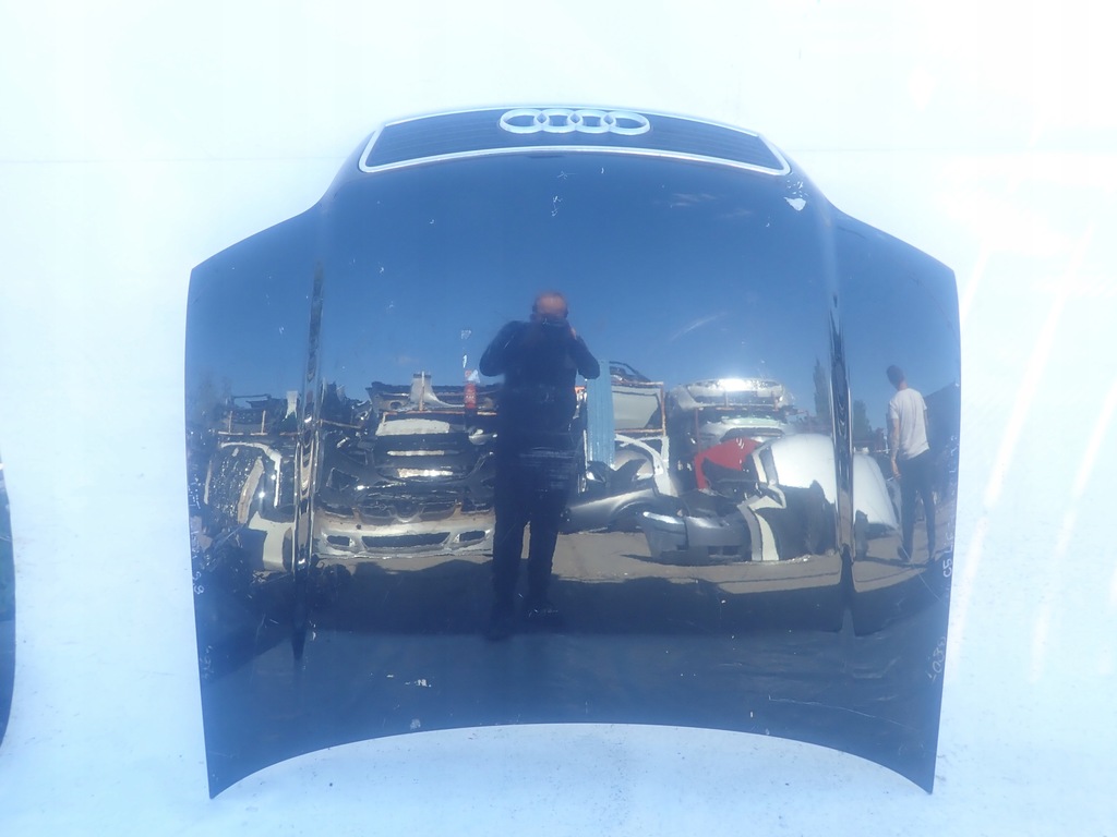 фото №10, Audi a6 c5 lift 01-04 капот крышка двигателя