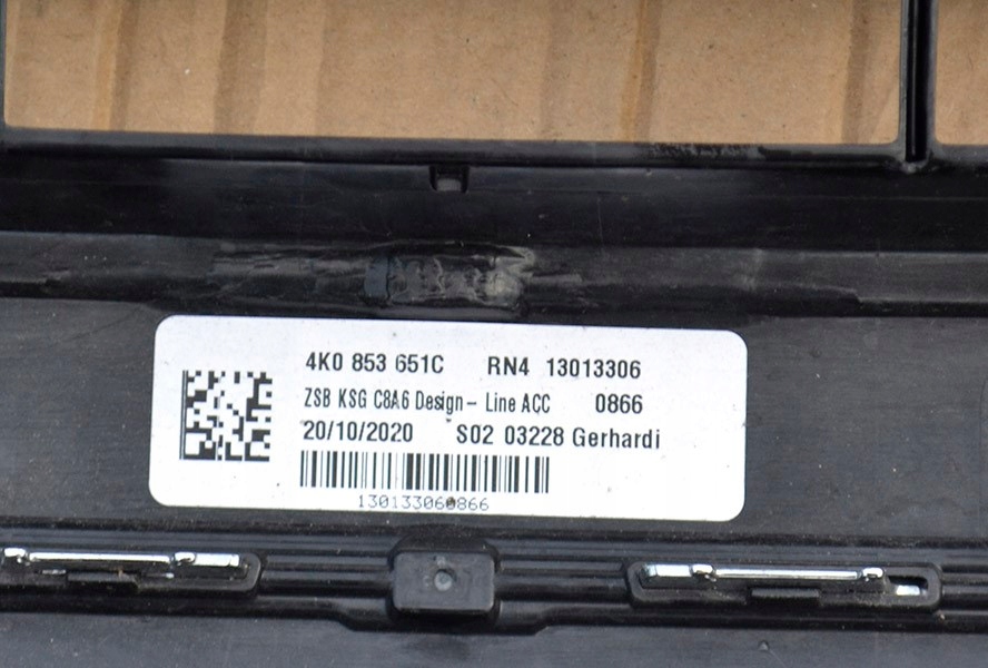 фото №7, Решітка радіатора решітка радіатора audi a6 c8 4k0853651c design line acc