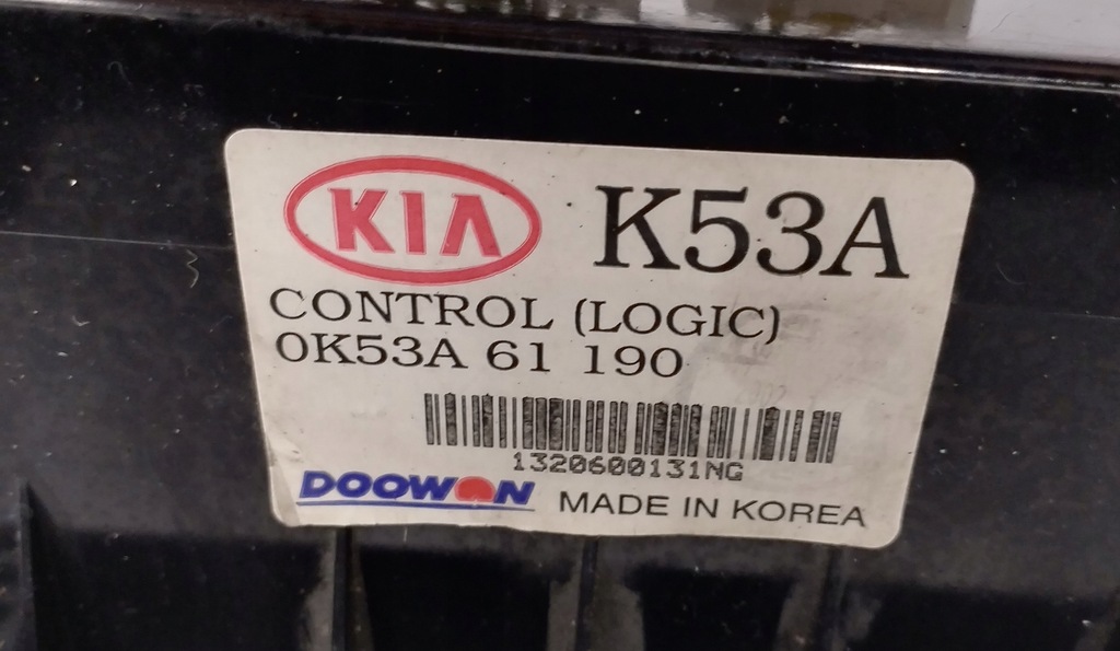 фото №8, Панель кондиционера kia carnival 0k53a61190