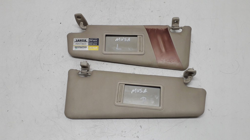 фото №1, Lancia musa 04- козирок захист сонцезахисна