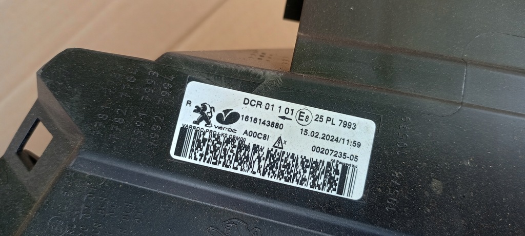 фото №7, Лампа передняя правая peugeot expert traveller 16-23rok ксенон 1616143880 org