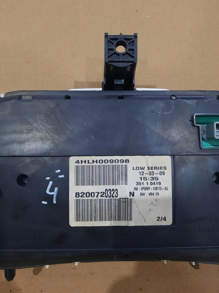 фото №4, Лічильник прилади renault megane ii 8200720323